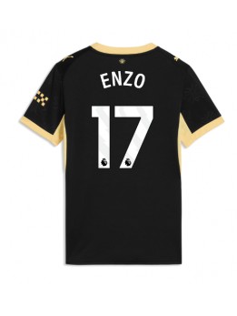 Manchester City Enzo Fernandez #17 Auswärtstrikot für Frauen 2026-27 Kurzarm Manchester City Enzo Fernandez #17 Auswärtstrikot für Frauen 2026-27 Kurzarm